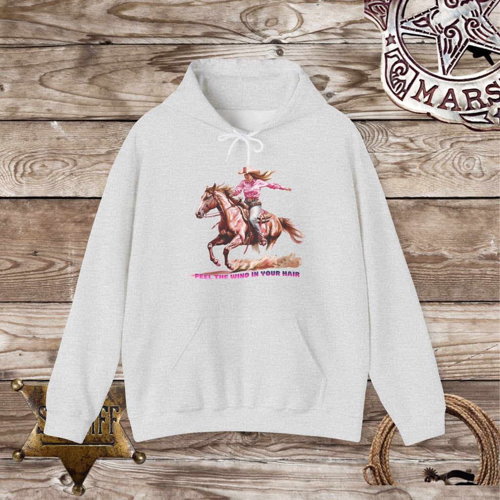 Feel the Wind -Hooded Sweatshirt