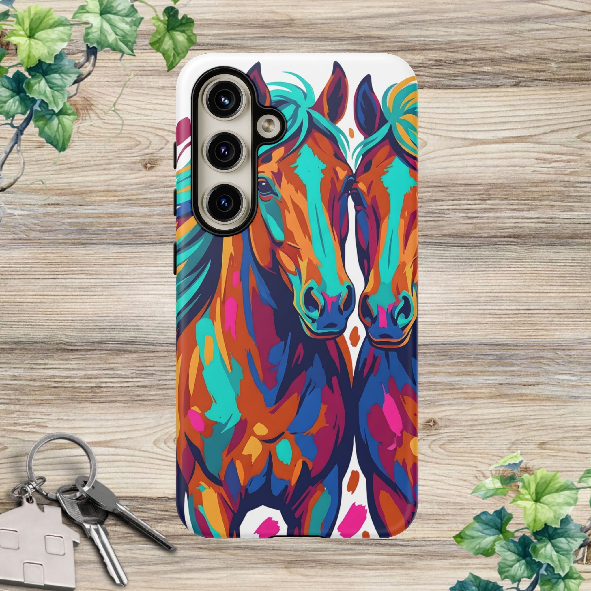 Vibrant Pop Art Equine Phone Case