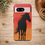 Sunset Spirit Horse Phone Case