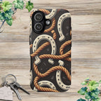 Horseshoes and Ropes-Phone Case