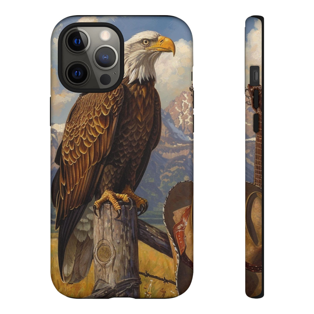 Vintage Bald Eagle Patriotic Phone Case