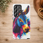 Color Splash Donkey Phone Case
