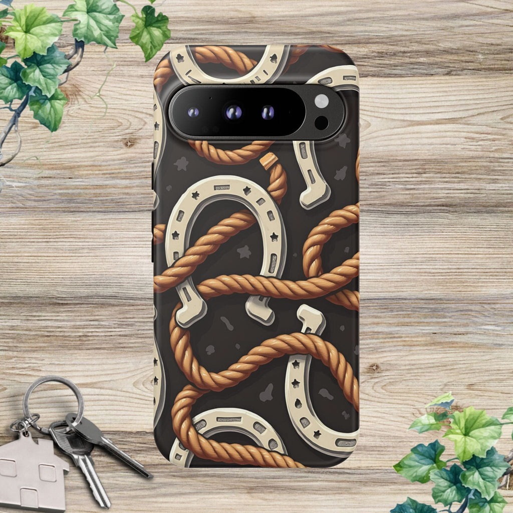 Horseshoes and Ropes-Phone Case
