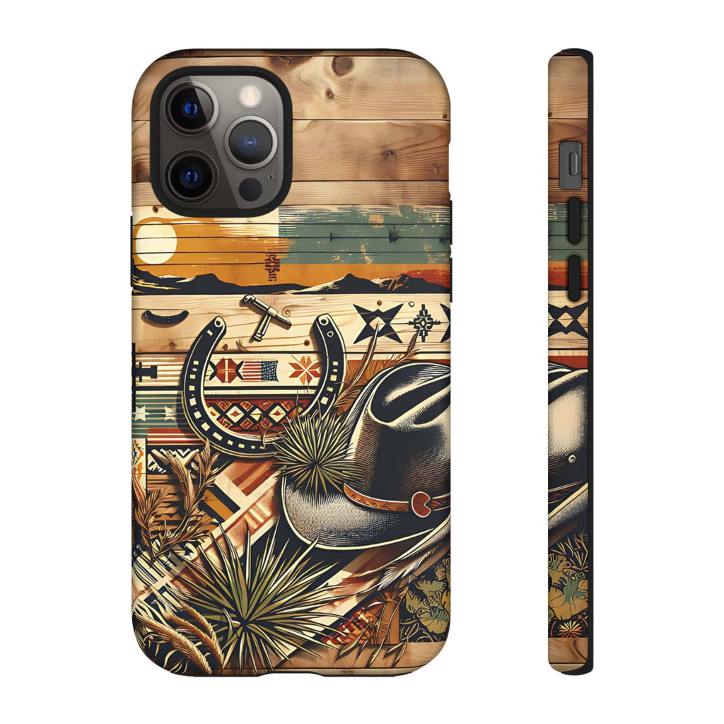 Hat and Horseshoes -Phone Case