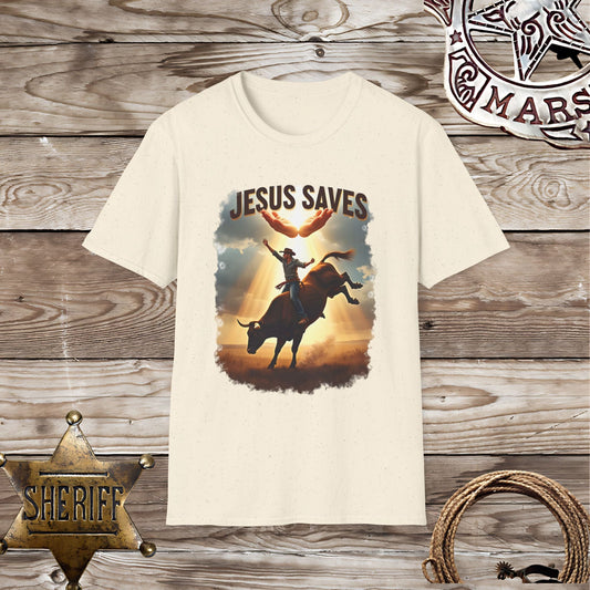 Jesus Saves-T-Shirt