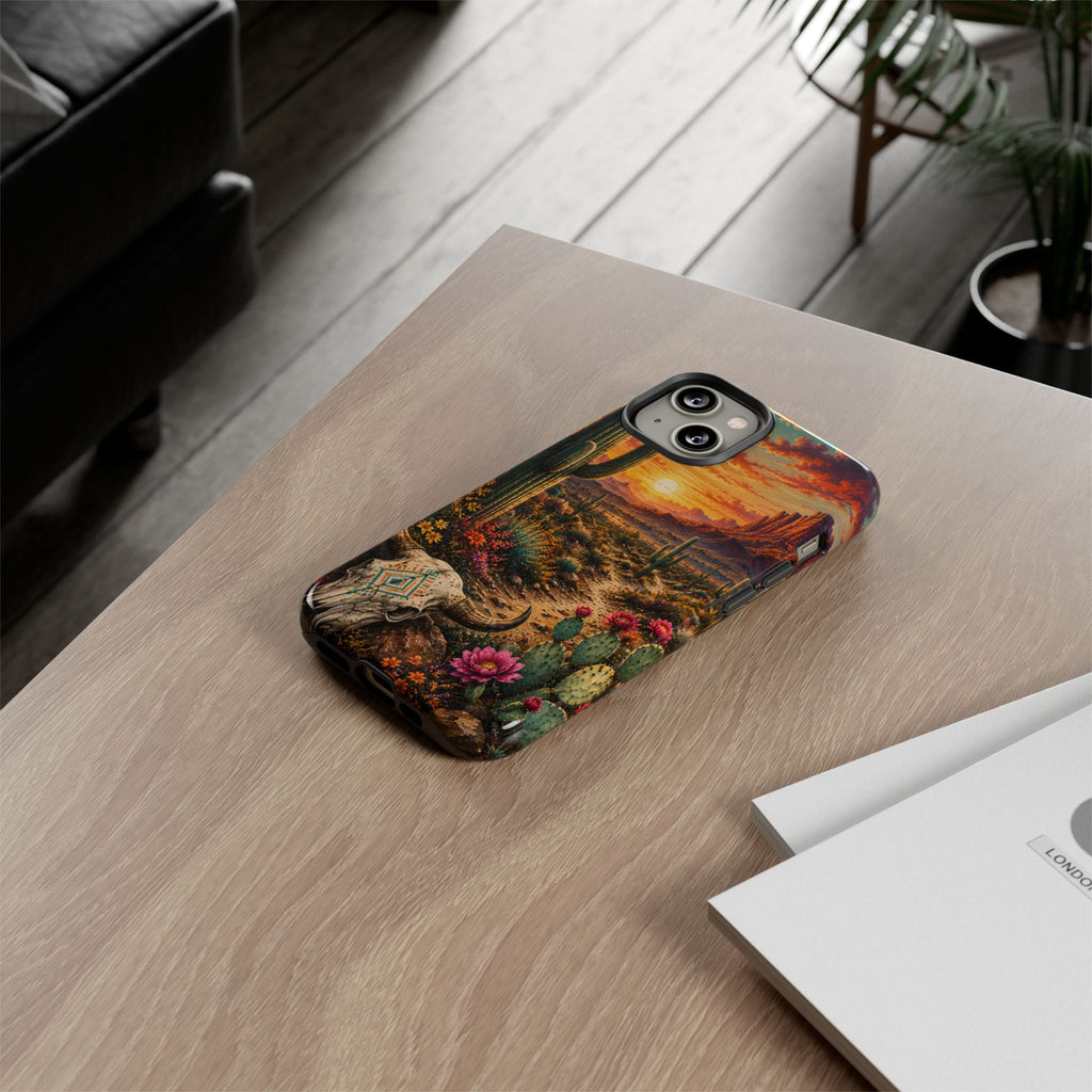 Southwest Desert Sunset Phone Case