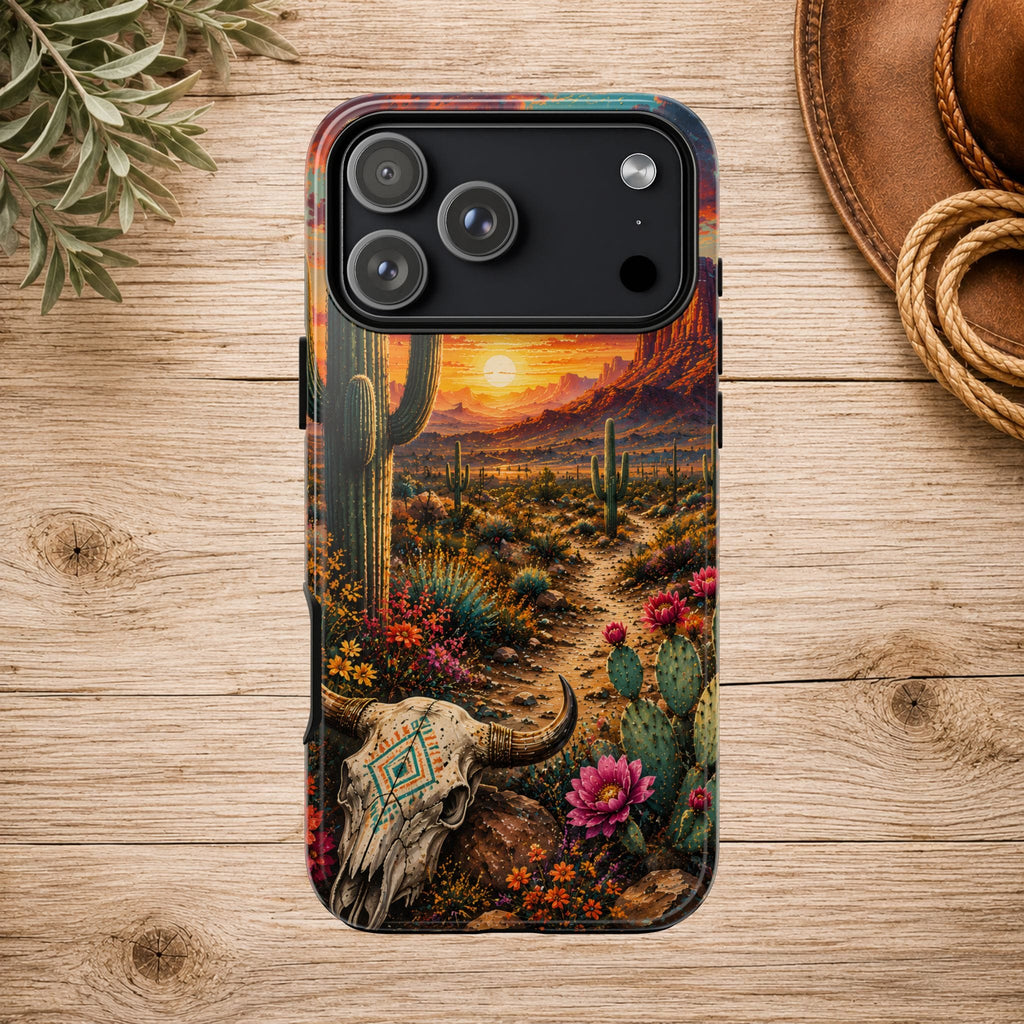 Southwest Desert Sunset Phone Case