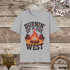 Burnin' Up in the West-T-Shirt