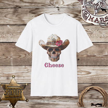 Softstyle Unisex T-Shirt: Skelton Head Cheese