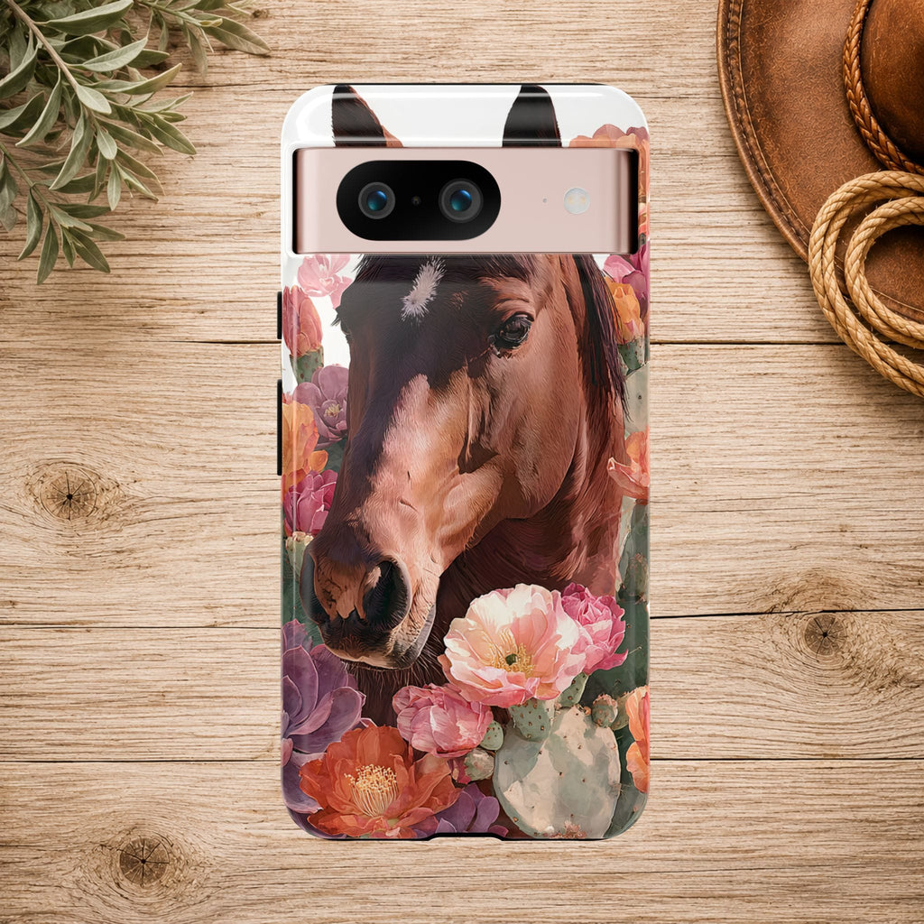 Horse Floral Phone Case