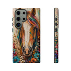 Boho Wildflower Horse Phone Case