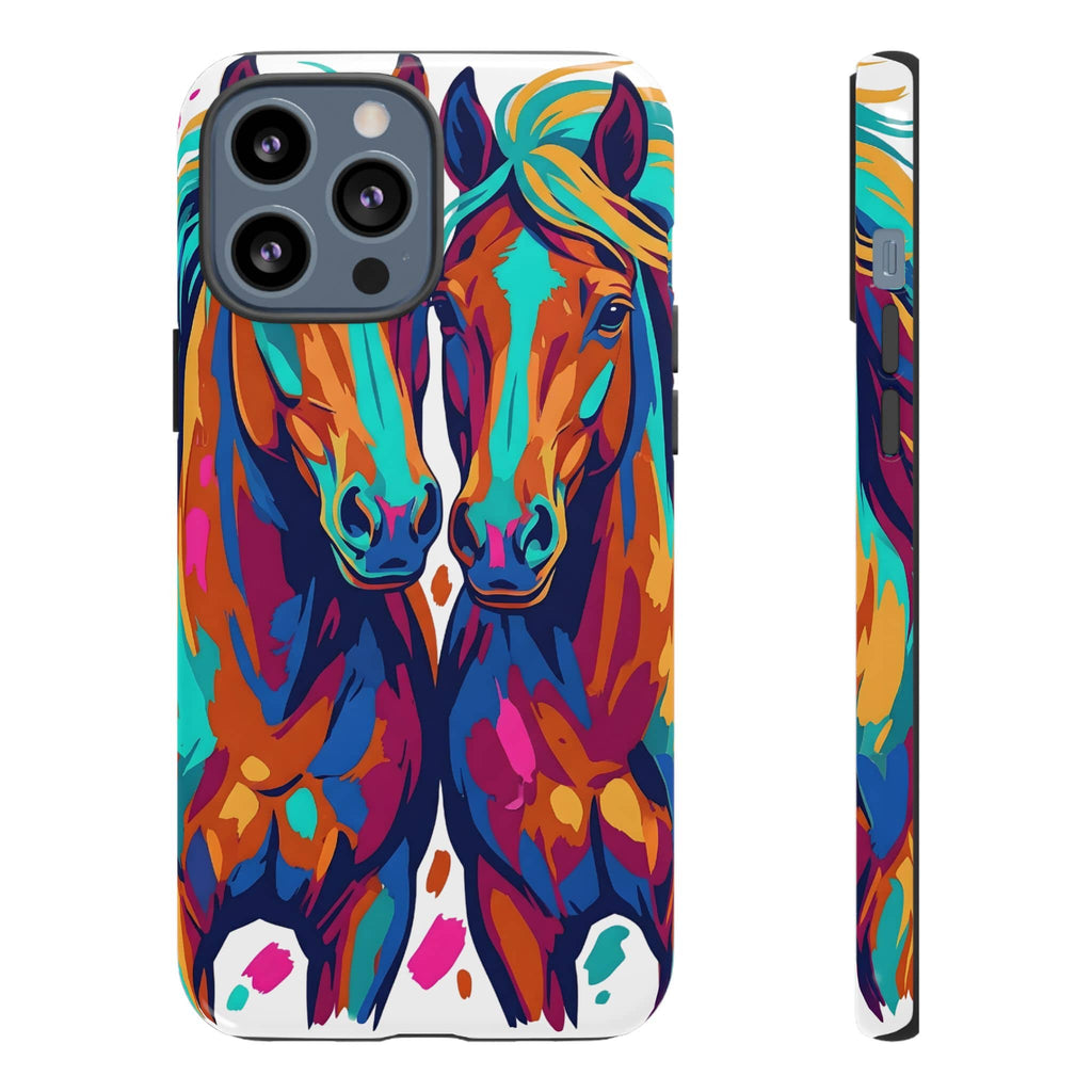 Vibrant Pop Art Equine Phone Case