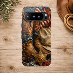 Patriotic Cowgirl Phone Case