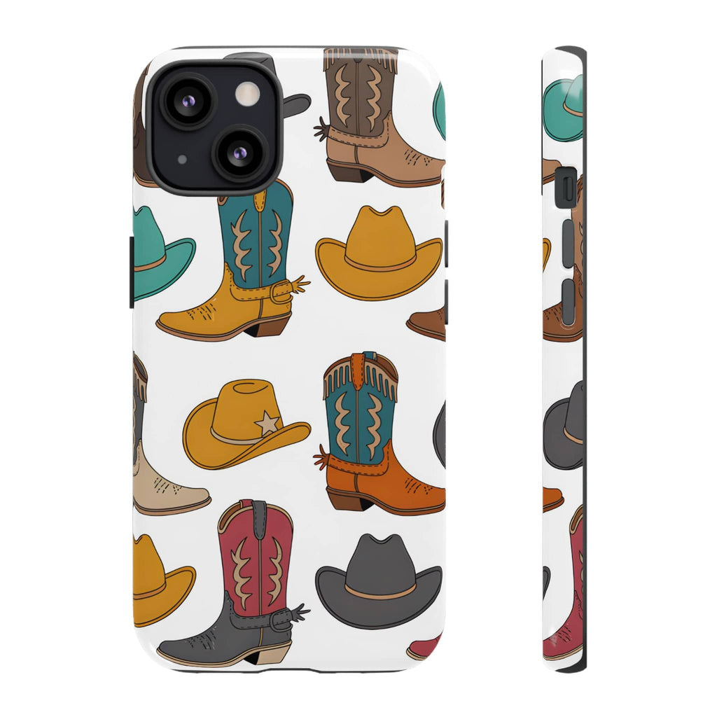 Hat & Boots Phone Cases