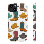 Hat & Boots Phone Cases