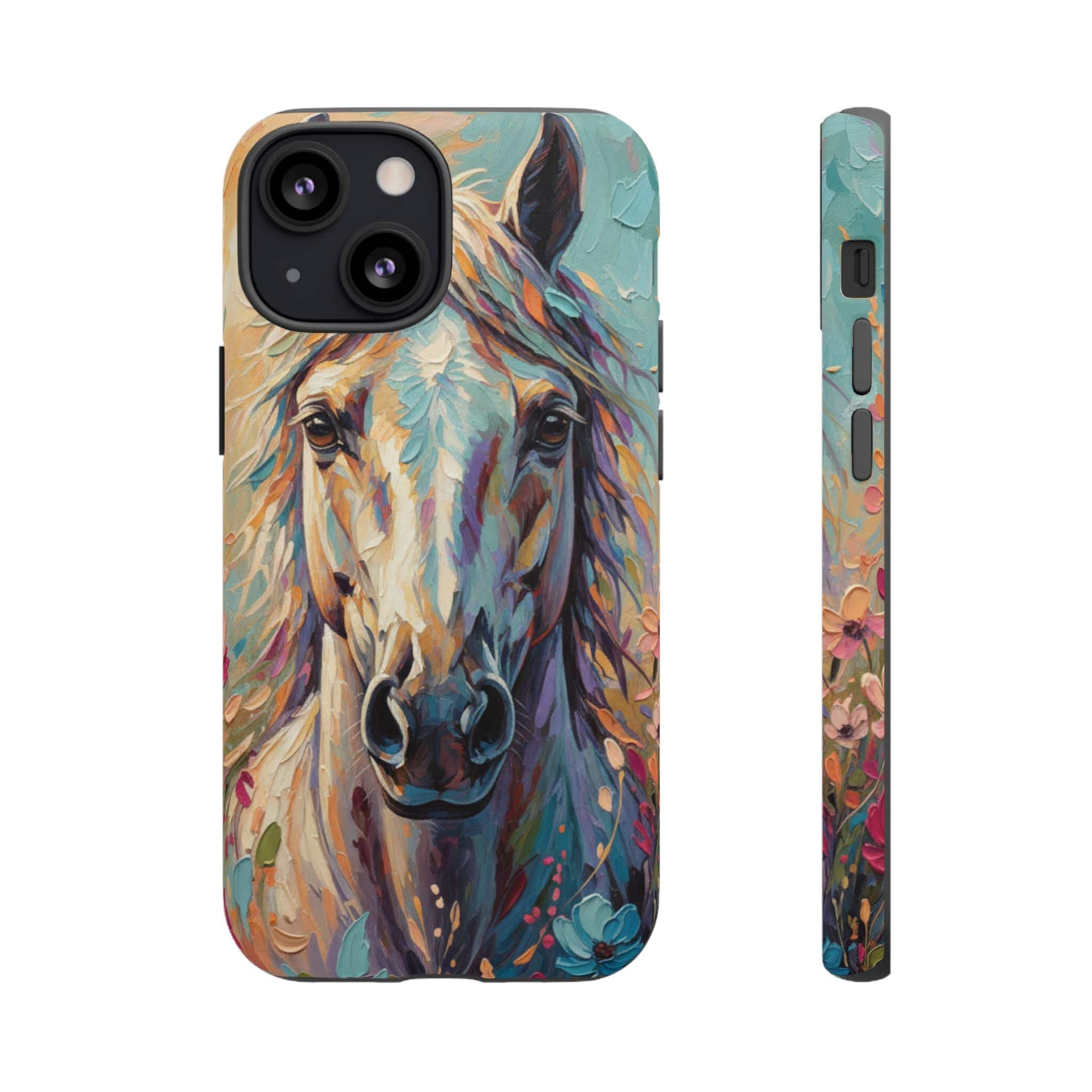 Blooming Spirit Horse Phone Case