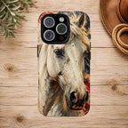 Patriotic White Horse Phone Case