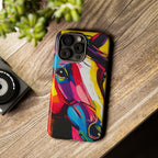 Abstract Colorful Horse Phone Case
