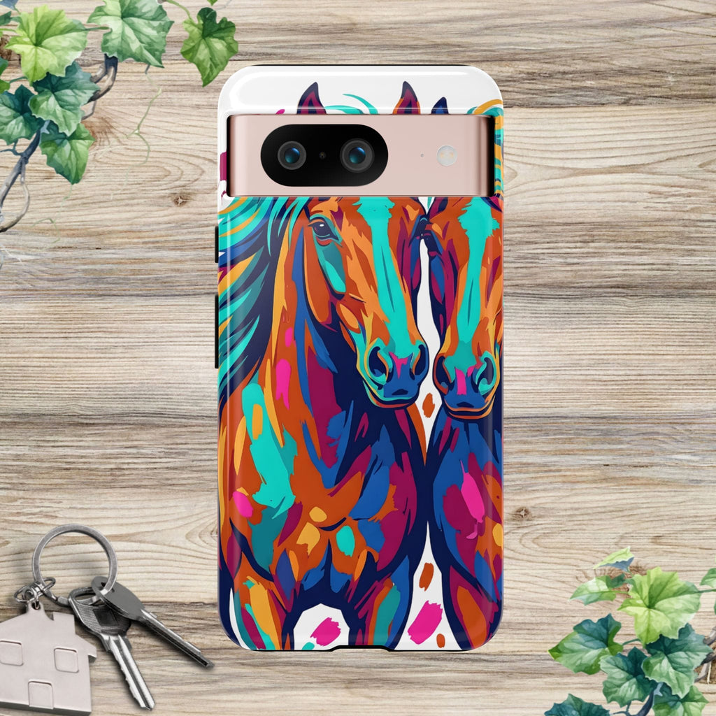 Vibrant Pop Art Equine Phone Case