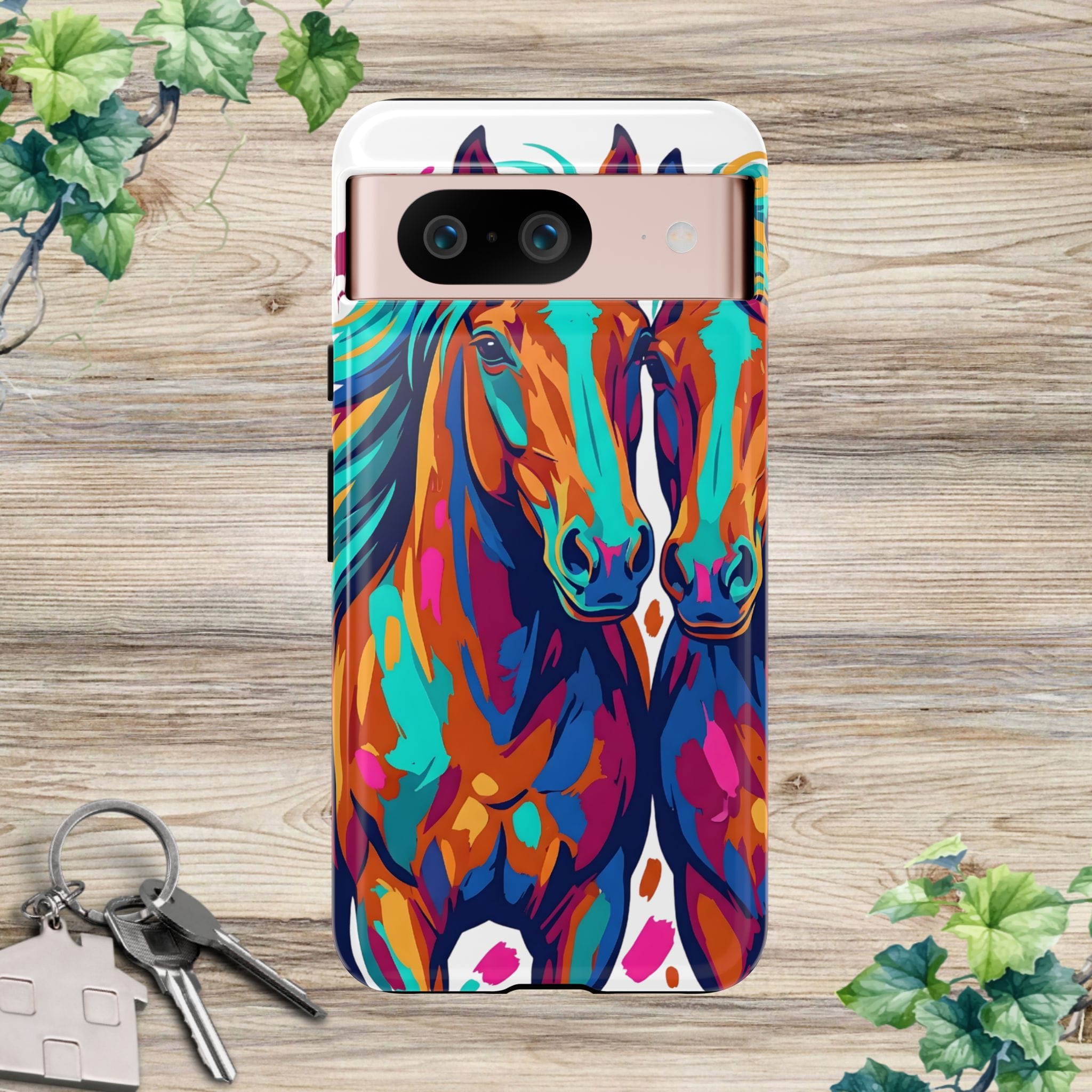 Vibrant Pop Art Equine Phone Case