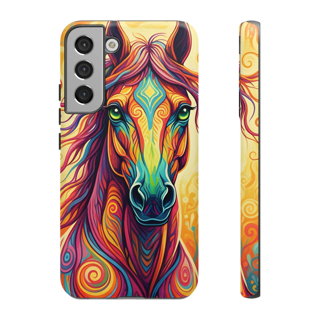 Vibrant Swirl Stallion - Phone Cover