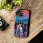 Wild Horses Sunset Mountain Phone Case