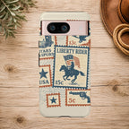Liberty Rider Vintage Western Patriotic Phone Case
