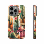 Southwestern Floral Cactus -Tough Case