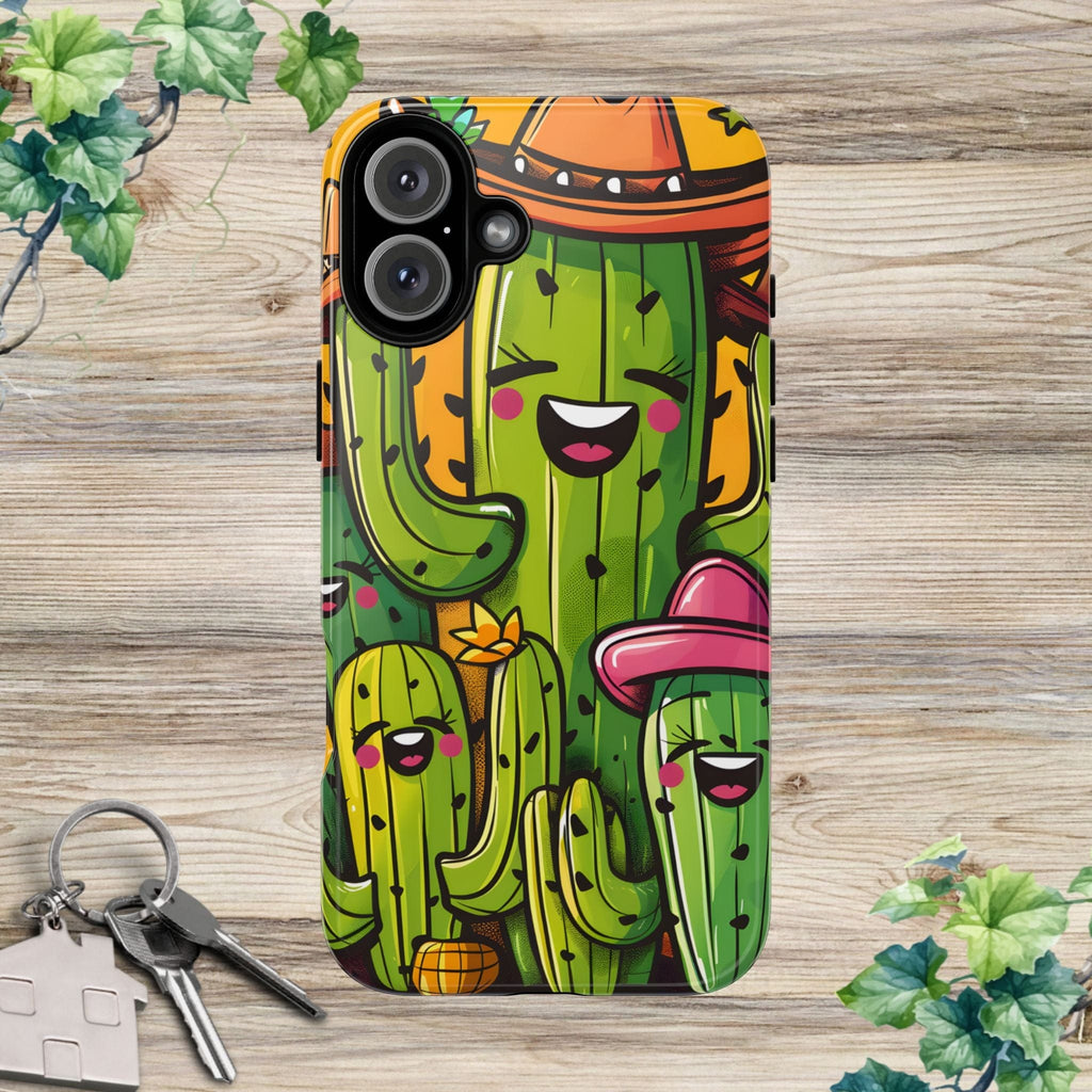 Happy Cactus Crew Phone Case