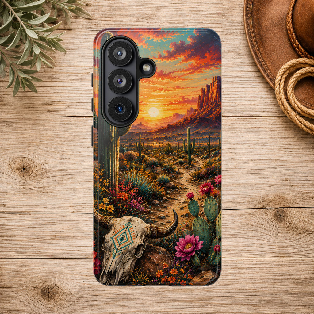 Southwest Desert Sunset Phone Case