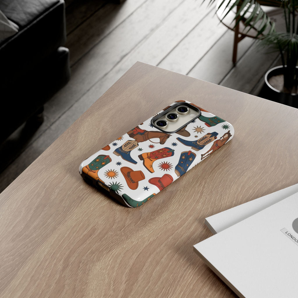Cowboy Boots, Hats & Horses Phone Case