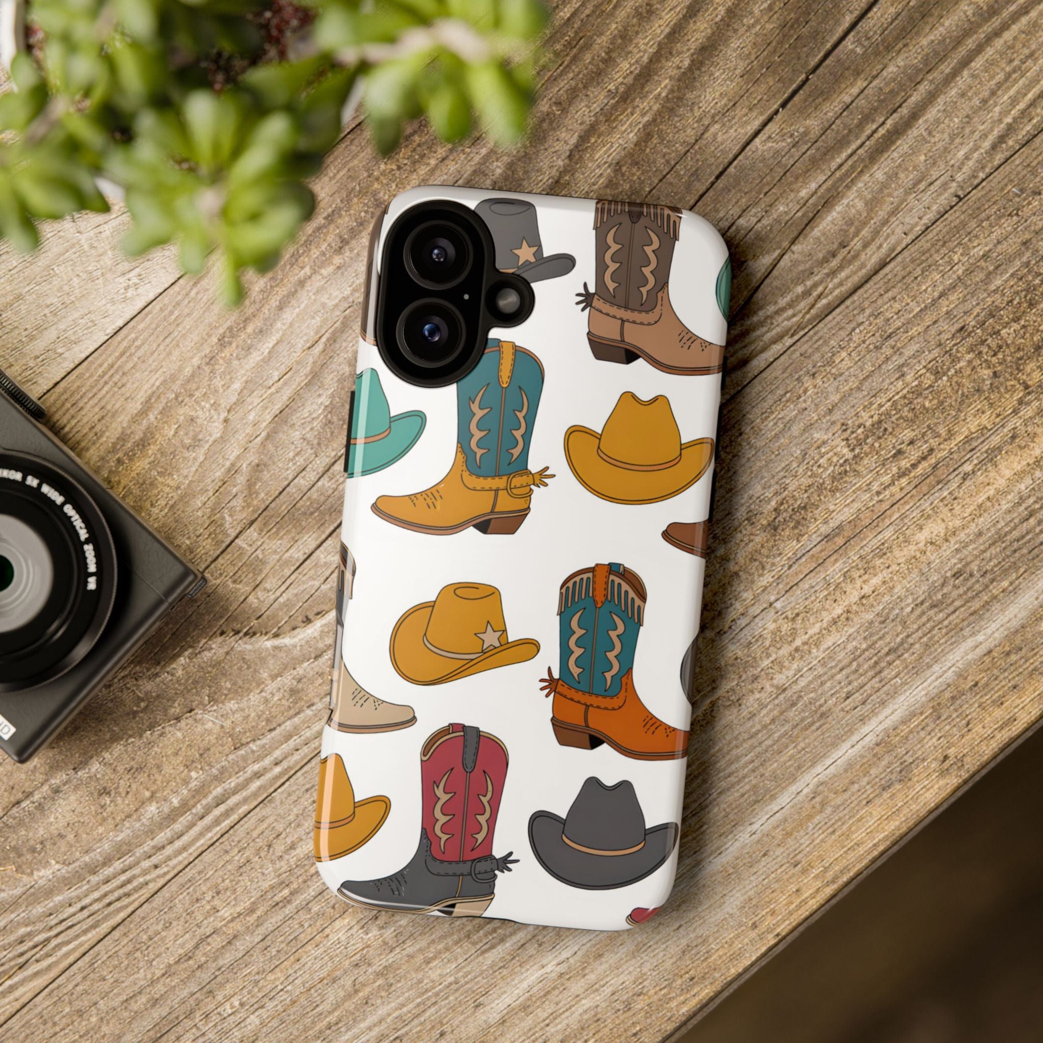 Hat & Boots Phone Cases