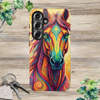 Vibrant Swirl Stallion - Phone Cover
