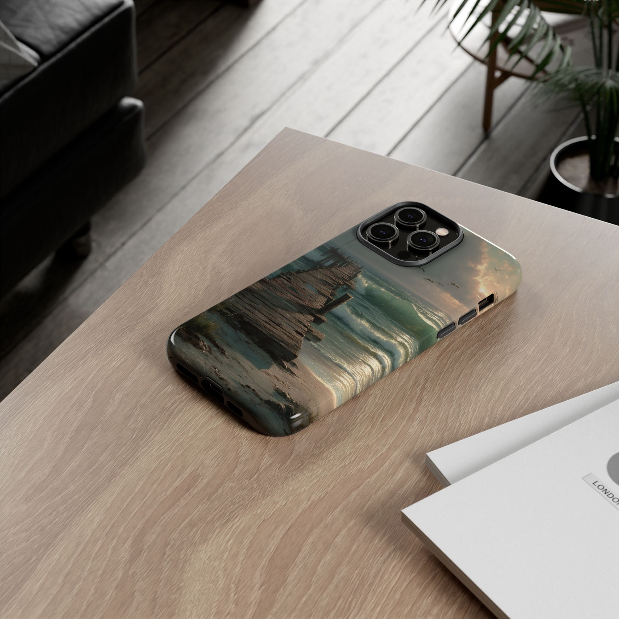 Wooden  Seaside Pier Phone Case