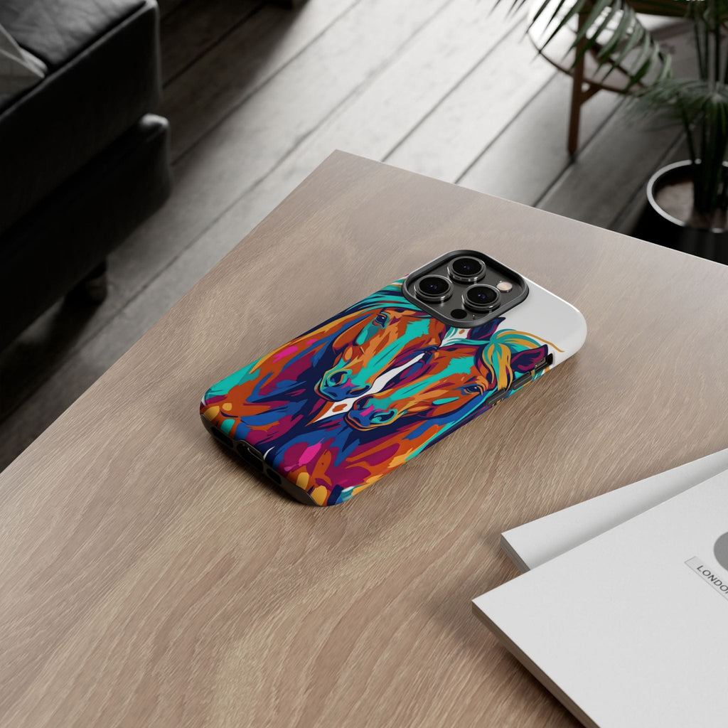 Vibrant Pop Art Equine Phone Case