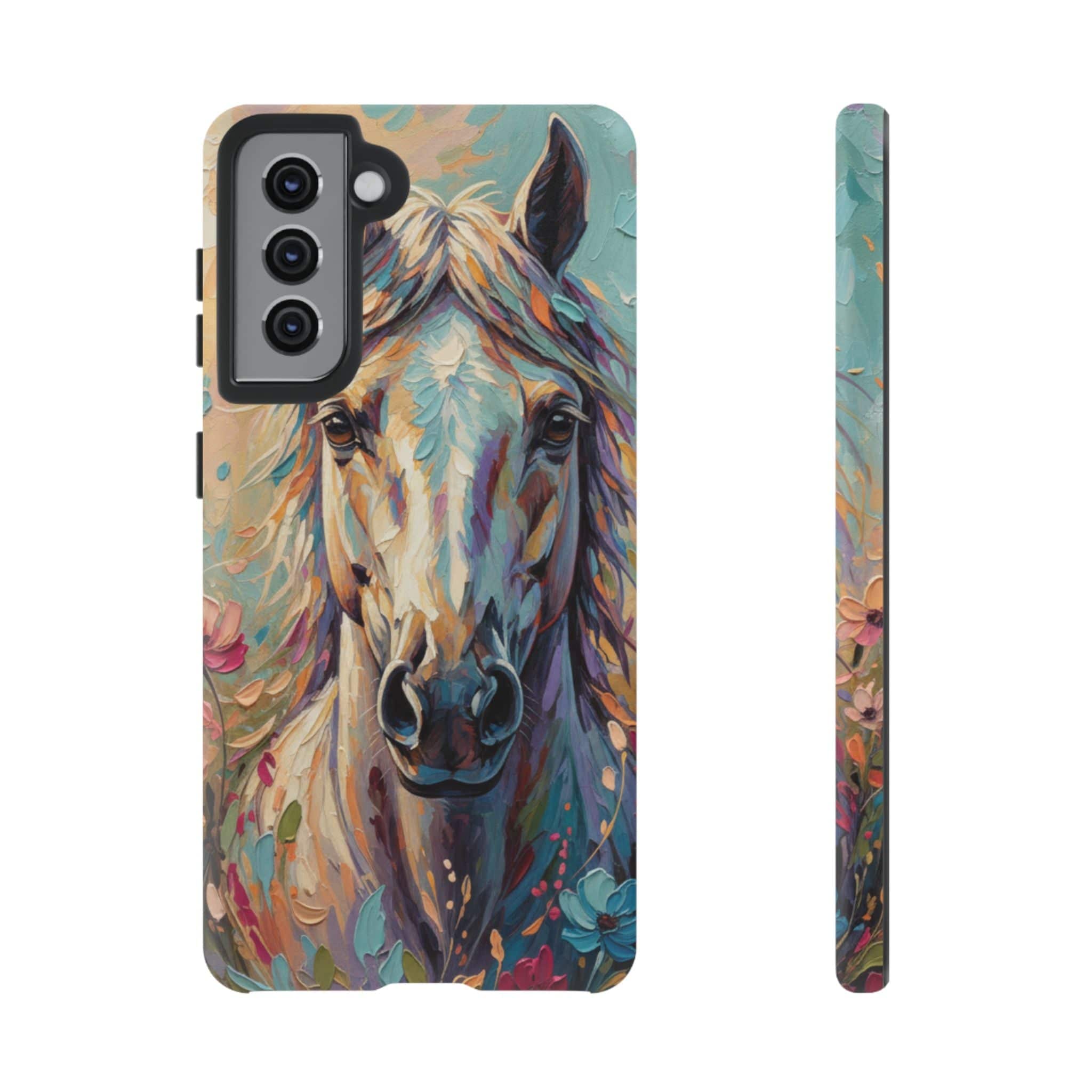 Blooming Spirit Horse Phone Case