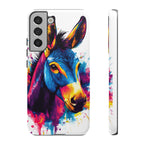 Color Splash Donkey Phone Case