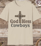 God Bless Cowboys T-Shirt