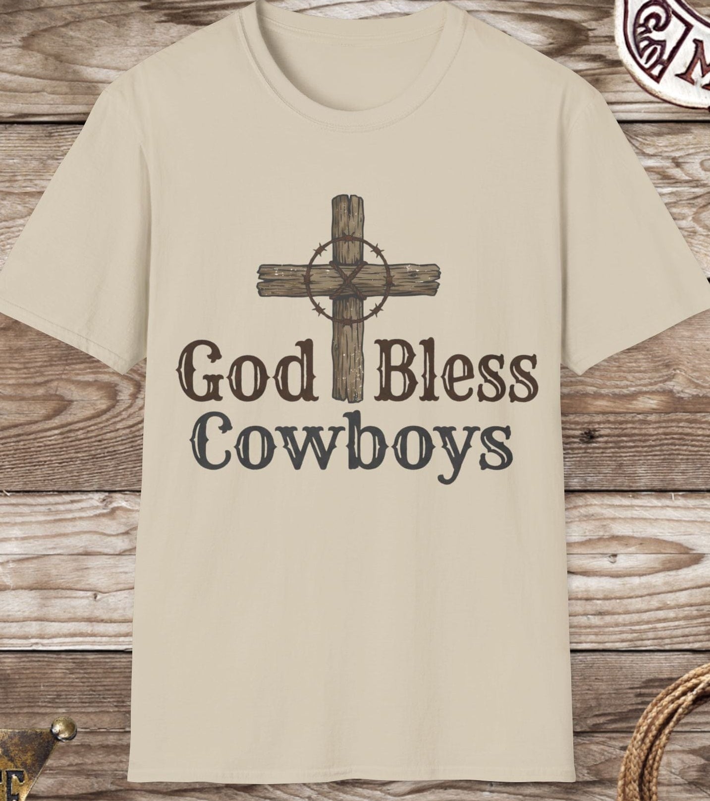God Bless Cowboys T-Shirt