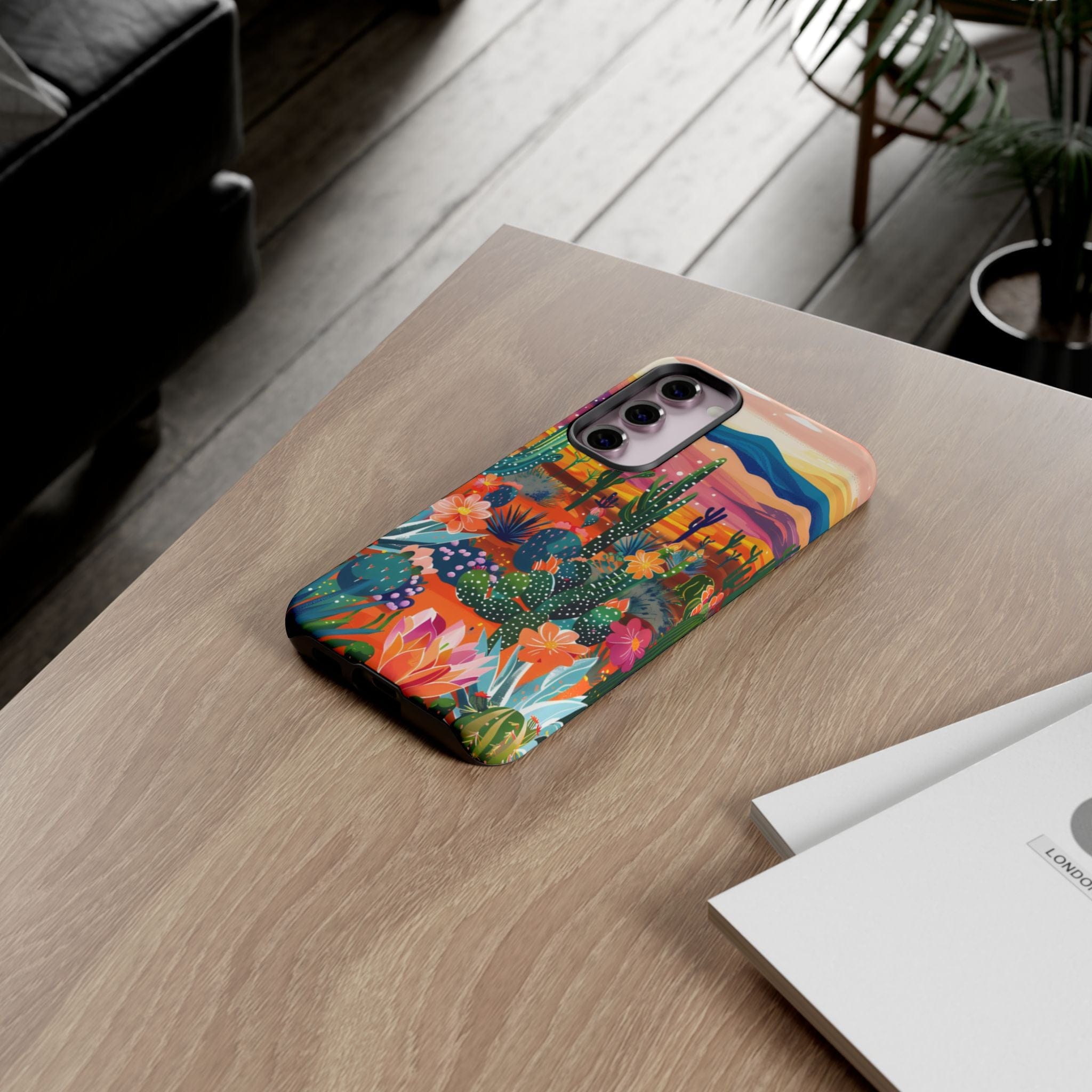Colorful Cactus Phone Case