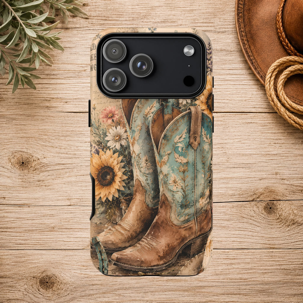Rustique Sunflower Western iPhone Cover