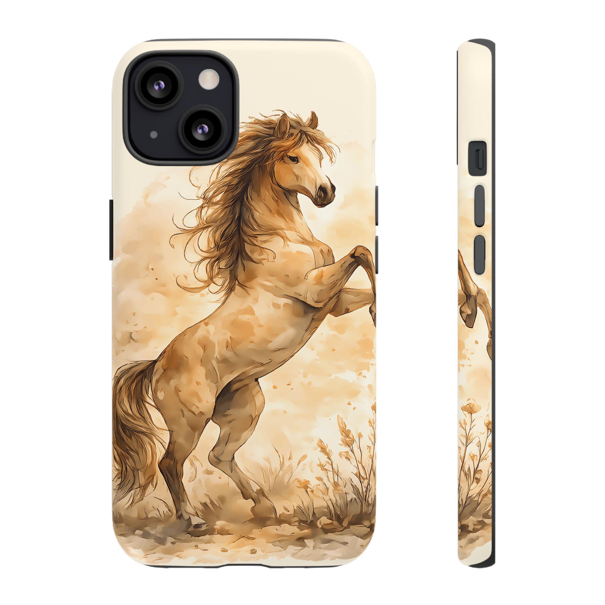 Horse Rearing Tough Phone Case
