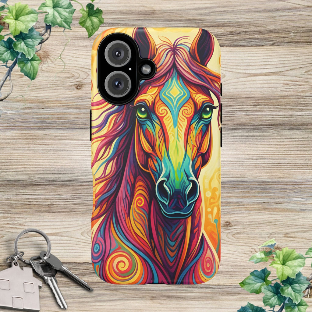 Vibrant Swirl Stallion - Phone Cover