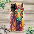 Vibrant Swirl Stallion - Phone Cover