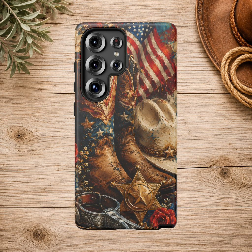 Patriotic Cowgirl Phone Case