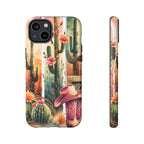 Southwestern Floral Cactus -Tough Case