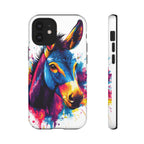 Color Splash Donkey Phone Case