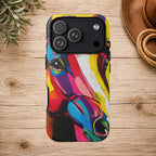 Abstract Colorful Horse Phone Case