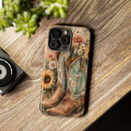 Rustique Sunflower Western iPhone Cover