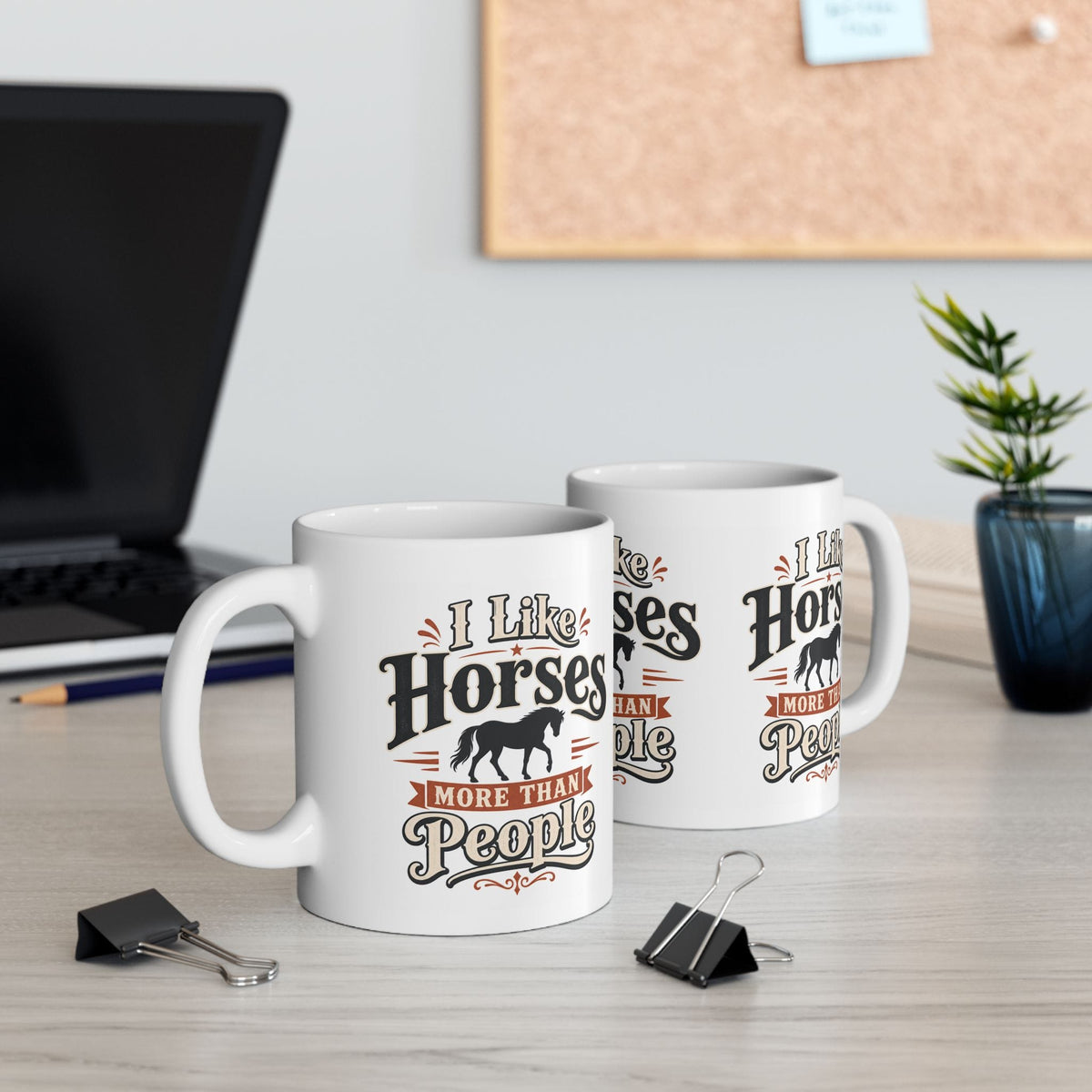 I Like Horses More Than People Mug